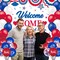 Welcome Home Banner Military - Red White Blue Welcome Home Decorations We Are So Proud of You Banner Backdrop &18 PCs Balloons for Army Returning Homecoming Party